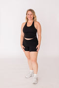 Aera Cross Over Cropped Top
