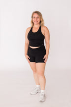 Aera Cross Over Cropped Top