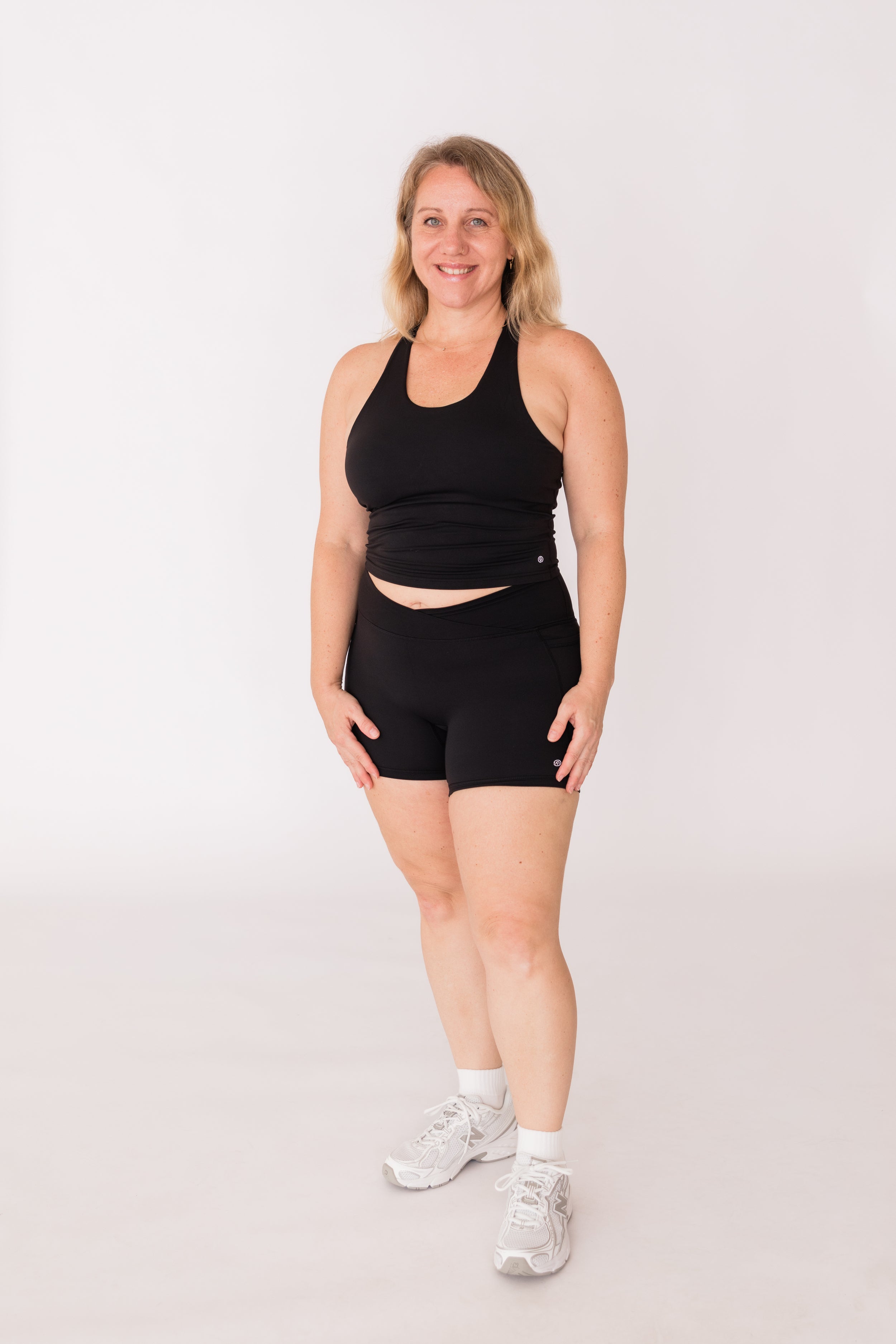 Aera Cross Over Cropped Top