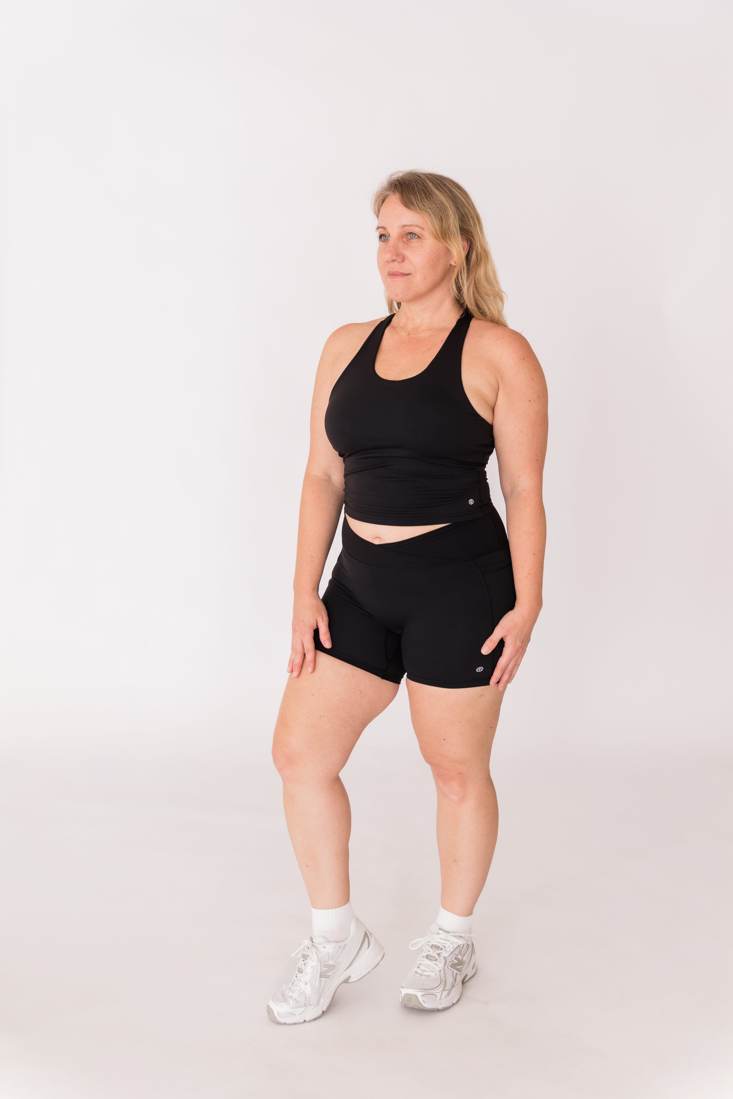 Aera Cross Over Cropped Top