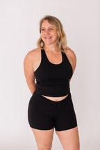 Aera Cross Over Cropped Top