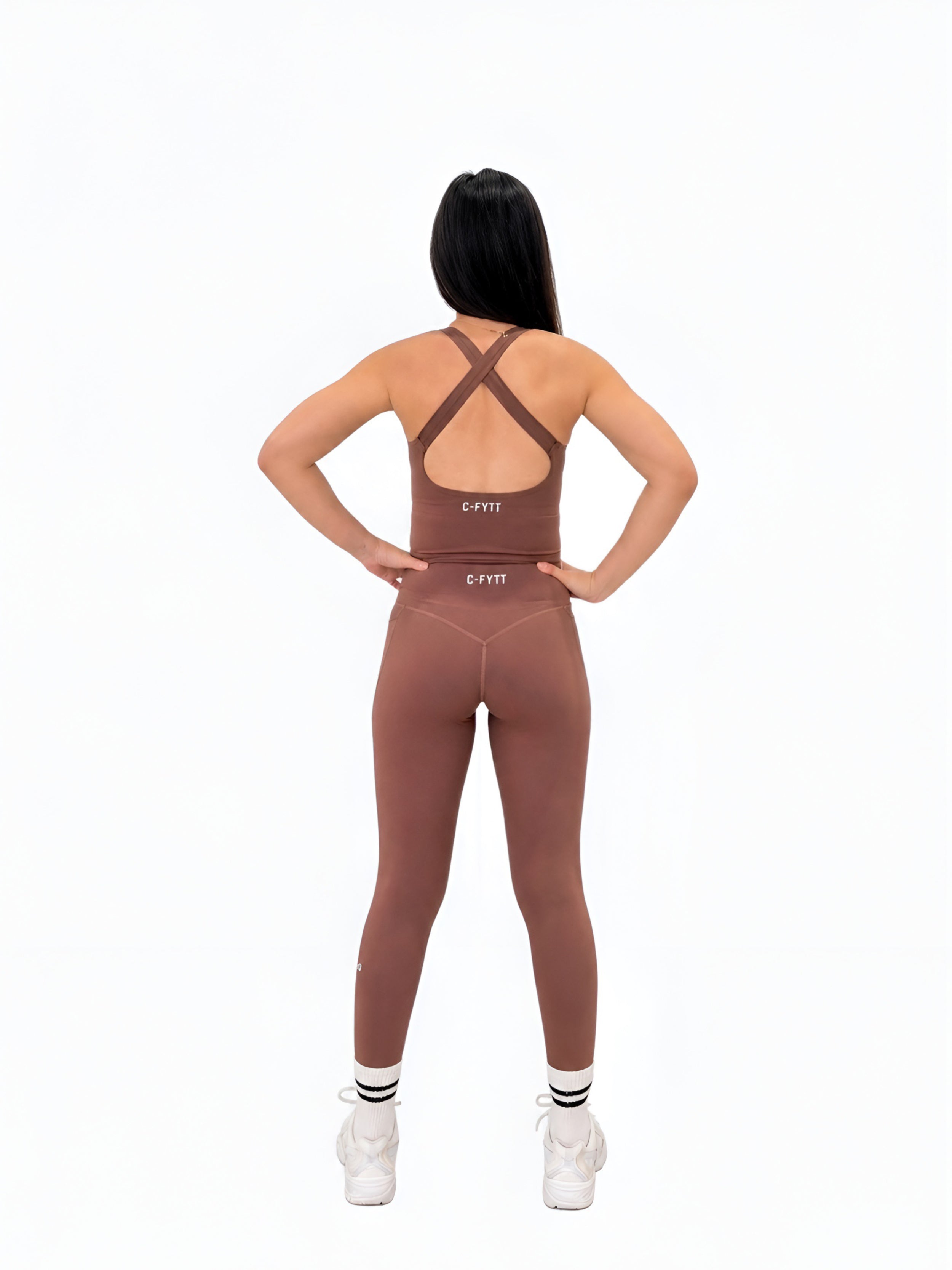 Aera Cross Over Cropped Top